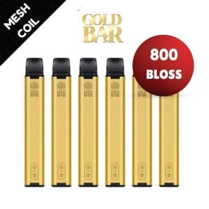 gold bar engangs vape