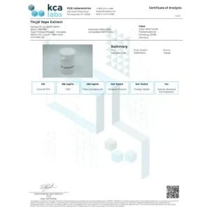 thc jd buds lab test 2